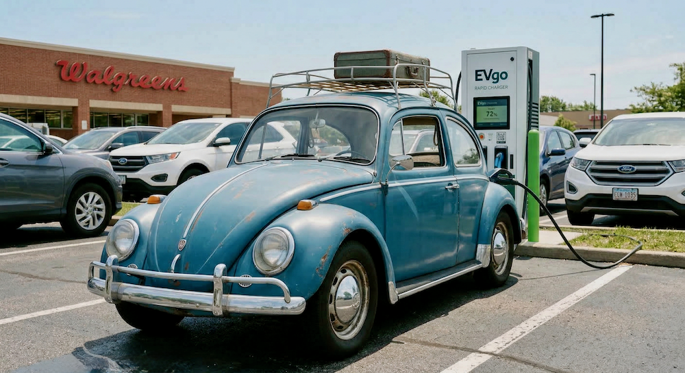 Electric VW Beetle