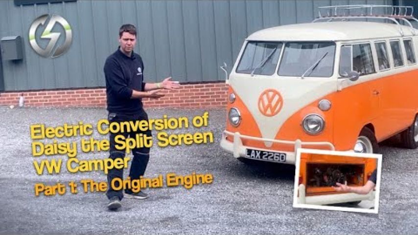 Electric Conversion of Daisy the Split Screen VW Camper | P1: The Original Engine